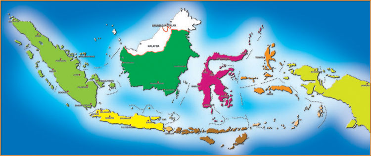 Peta wilaya kedaulatan nkri
